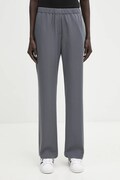 Samsoe Samsoe trousers women's gray color