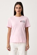 MC2 Saint Barth T-shirt damski bawełniany różowy EMI0002