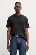 Levi's t-shirt fekete, férfi, sima