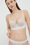 Бюстгальтер Guess колір бежевий мереживо візерунок