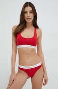Podprsenka Tommy Hilfiger červená barva, UW0UW03820