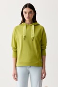 Joop! bluza z kapturem damska z bawełną zielona 30032522 10007096