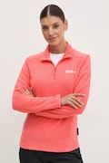 Jack Wolfskin bluza sportowa Taunus kolor pomarańczowy gładka 1709532
