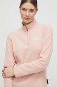 Jack Wolfskin bluza sportowa Taunus kolor różowy gładka 1709532