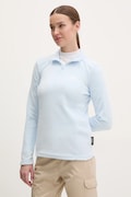 Jack Wolfskin bluza sportowa Taunus kolor niebieski gładka 1709532