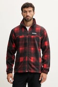 Columbia bluza sportowa Steens Mtn Print kolor czerwony wzorzysta