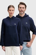 Lacoste bluza z kapturem bawełniana granatowa SH9623