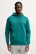 Under Armour bluza z kapturem męska z bawełną Essential Fleece zielona 1373880