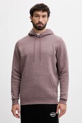 Under Armour bluza Essential Fleece męska kolor bordowy z kapturem z nadrukiem 1373880