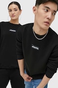 Mikina Kangol unisex, čierna farba, s nášivkou