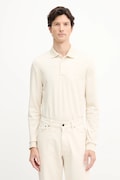 BOSS longsleeve din bumbac culoarea gri, uni, 50468392