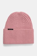 Vlněná čepice Peak Performance Mason růžová barva, z husté pleteniny, G77790
