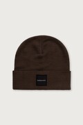 Peak Performance czapka beanie z wełną Switch brązowa G77781