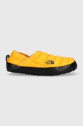 Παντόφλες The North Face Men S Thermoball Traction Mule V χρώμα: πορτοκαλί