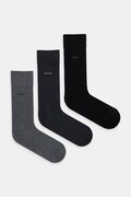 BOSS skarpetki 3-pack męskie kolor szary 50469839