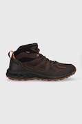 Jack Wolfskin pantofi Woodland 2 Texapore Mid barbati, culoarea maro