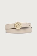 Armani Exchange dvostrani remen za žene od imitacije kože bež 941118 0A877