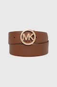 MICHAEL Michael Kors curea de piele cu doua fete femei, culoarea maro