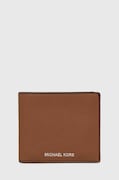 Michael Kors portfel skórzany męski kolor brązowy