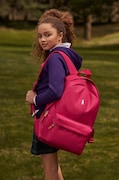 Дитячий рюкзак Polo Ralph Lauren колір рожевий великий однотонний