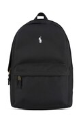 Дитячий рюкзак Polo Ralph Lauren колір чорний великий однотонний