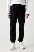Under Armour spodnie dresowe męskie z bawełną Essential Fleece czarne regular waist 1373882