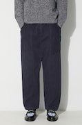 Gramicci pantaloni in cotone colore blu navy G105.OGT
