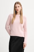 BOSS pulover din amestec de lână culoarea bej, 50478315