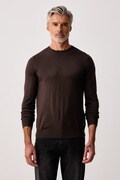 Joop! sweter męski wełniany brązowy 30032601