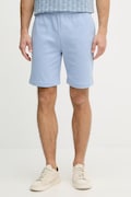 Lacoste трикотажні шорти з бавовною чоловічі блакитні regular waist GH9627