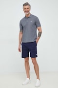 Lacoste pantaloni scurti barbati, culoarea albastru marin