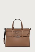 Armani Exchange torebka damska z imitacji skóry beżowa 942689 0A874
