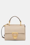 Coccinelle torebka skórzana kolor beżowy E1 MD5 55 B7 01