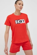 Tričko Dkny dámsky, červená farba, DP2T5894