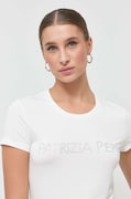 Футболка Patrizia Pepe жіноча колір білий