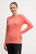 Smartwool longsleeve funkcyjny Classic Thermal Merino kolor pomarańczowy