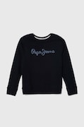 Pepe Jeans bluza copii culoarea albastru marin, cu imprimeu