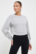 Guess bluza femei, culoarea gri, melanj