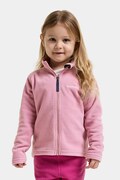 Didriksons bluza polarowa dziecięca MONTE KIDS FULLZIP różowa 505026