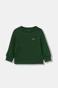 Lacoste bluza dziecięca kolor zielony melanżowa SJ5284