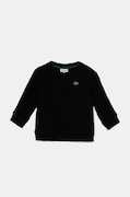 Lacoste bluza copii culoarea negru, melanj