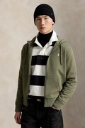 Polo Ralph Lauren bluza rozpinana z kapturem zielona 710881517