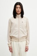 Lacoste bluza męska kolor beżowy wzorzysta SH1368