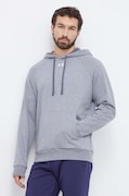 Under Armour felső Rival Fleece szürke, sima, kapucnis, 1379757