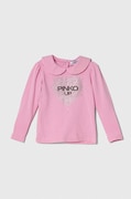 Μακρυμάνικο μωρού Pinko Up χρώμα: ροζ