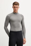 Under Armour longsleeve treningowy ColdGear Compression kolor szary gładki
