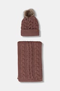 Barbour sciarpa e capello colore beige