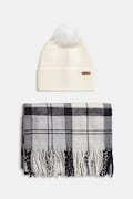 Barbour set de căciulii pentru femei bej LGS0054