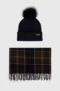 Barbour set de căciulii pentru femei bleumarin LGS0054