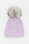 Jamiks czapka dziecięca KIRSTEN kolor fioletowy